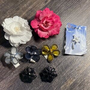 Bundle of 8 Floral Accessories Set